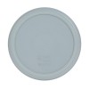 Rond bord met schaapjes - Plate PP tiny farmer sheep goose blue 